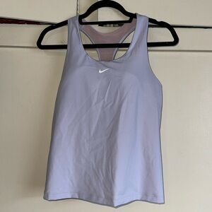 Nike tank with built in bra